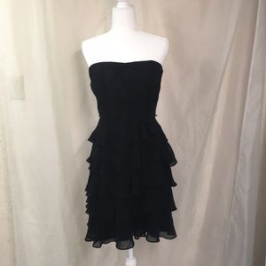White House Black Market strapless cocktail dress